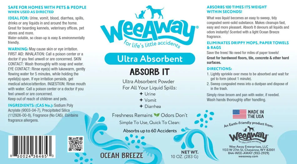 Absorb It Semi-Solid Dynamic Cleaner Ocean Breeze