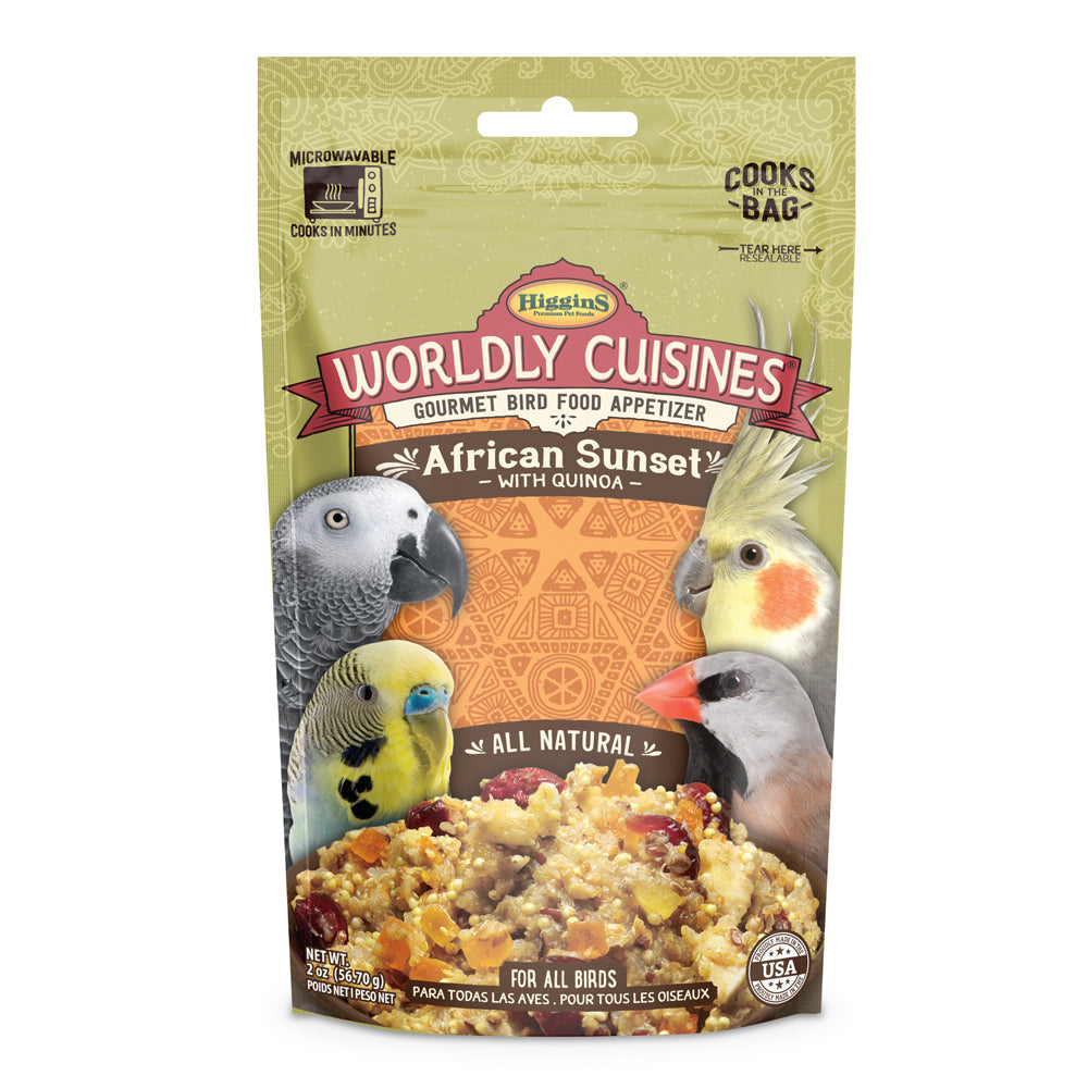 Worldly Cuisine - African Sunset Bird Food