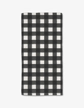 Geometry - Bar Towel Coal Stripes