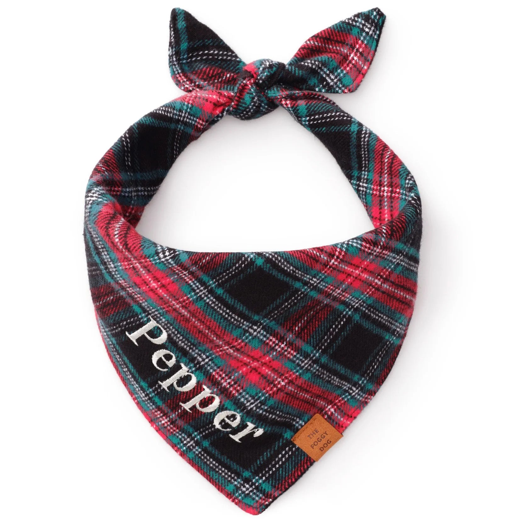 Bandana Dog Draper James xTFD Georgia Plaid