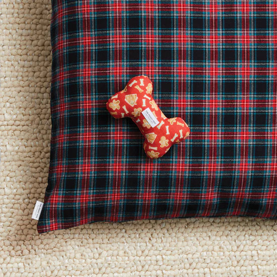 Dog Bed Georgia Plaid Holiday