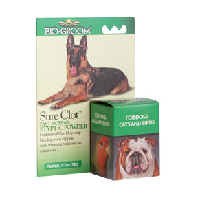 Bio-Groom - Sure-Clot Fast Acting Styptic Powder for Dogs