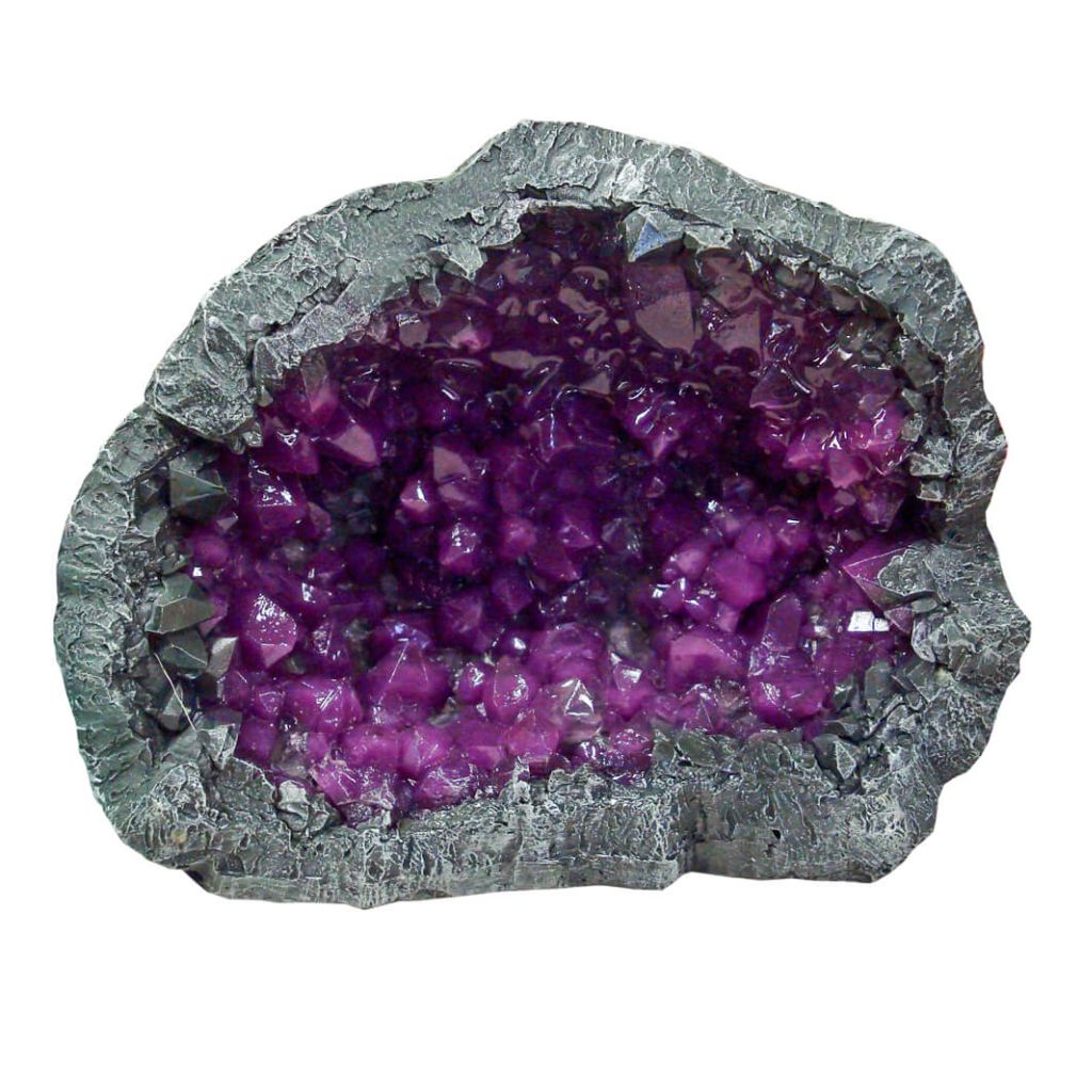 Geode Stone Purple Ornament