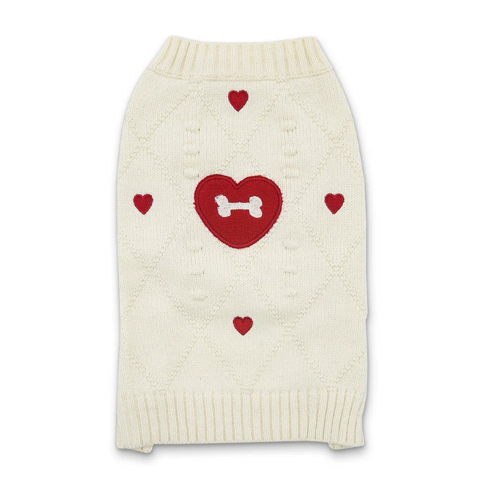 Dogo Pet - Sweater Bone Heart