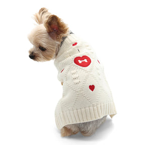 Dogo Pet - Sweater Bone Heart