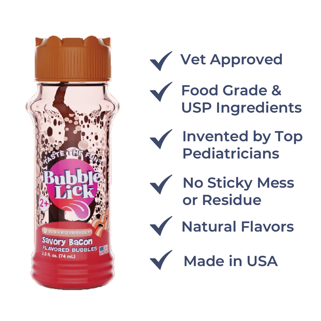 BubbleLick Pets Peanut Butter