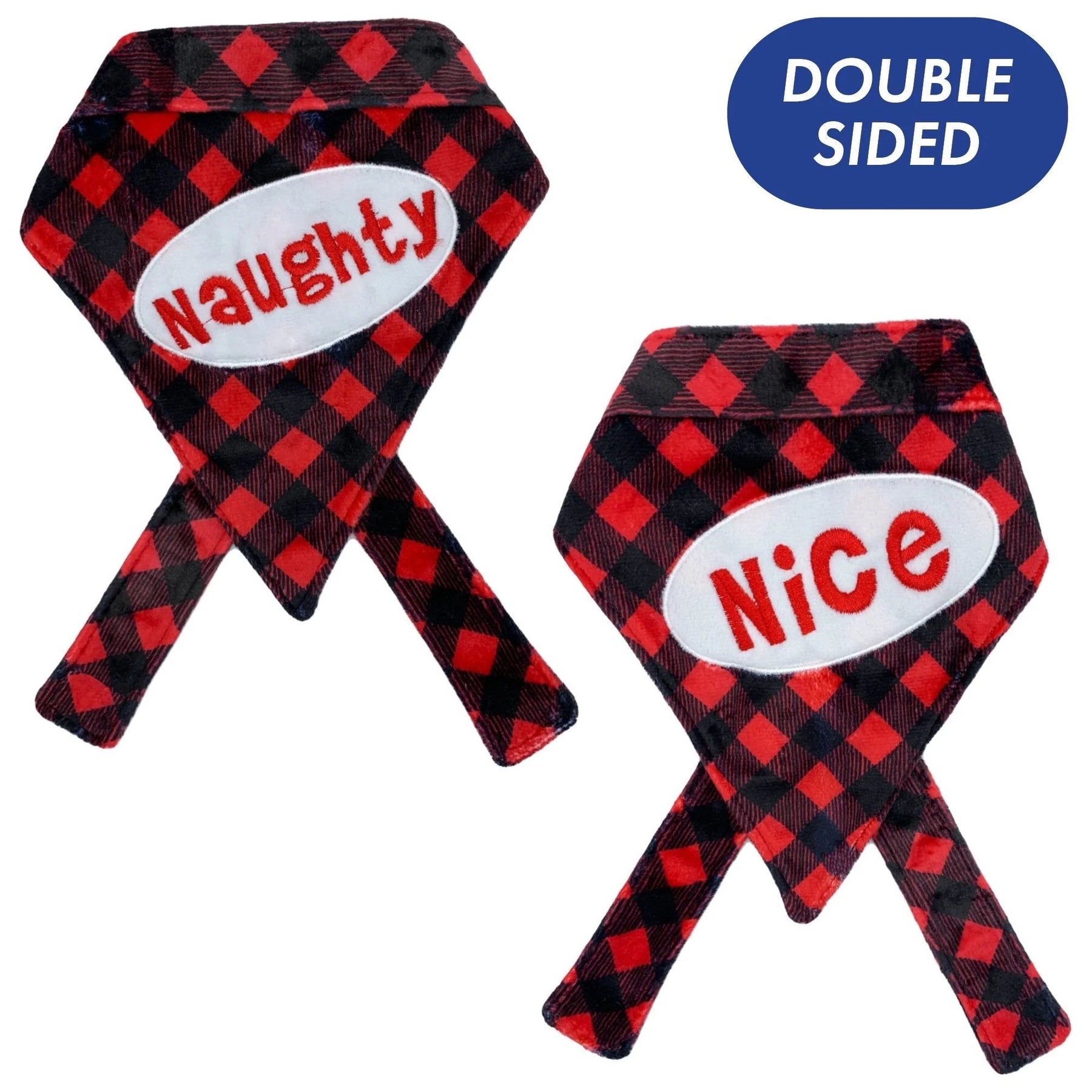 Huxley & Kent - Bandana Buffalo Naughty & Nice Doublesided