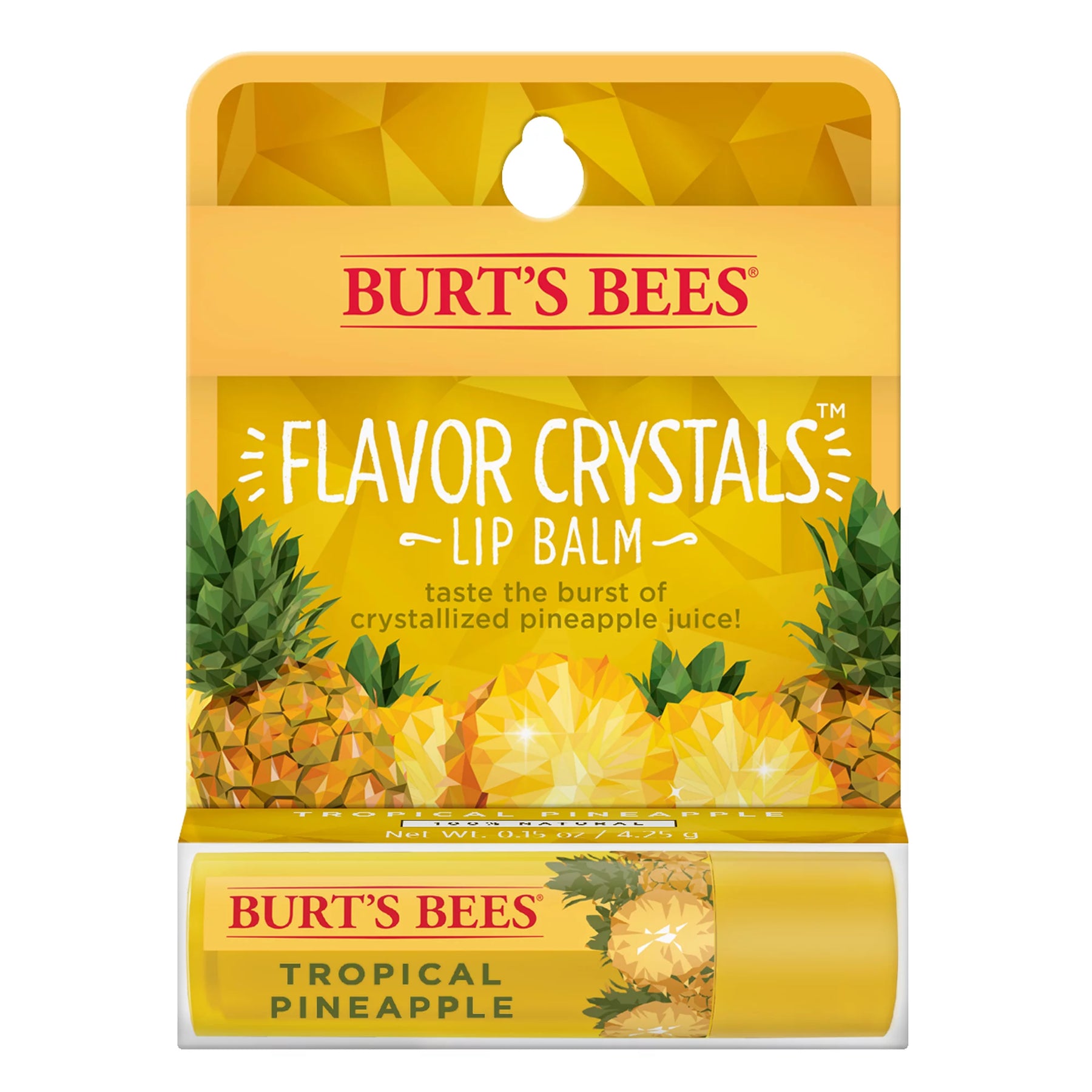 Burt's Bees -  Flavor Crystals Lip Balm