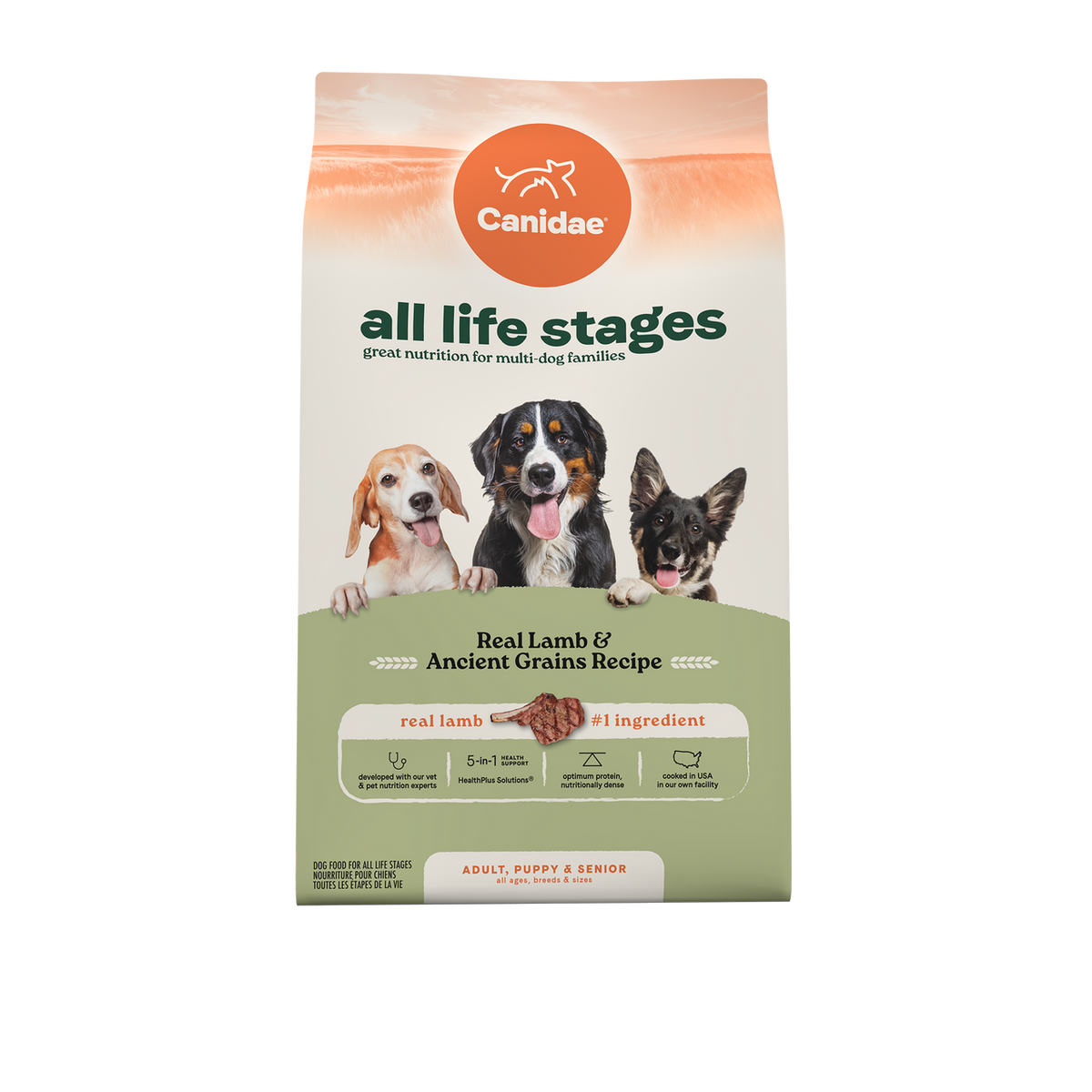 Canidae -  All Life Stages Lamb & Rice Dry Dog Food