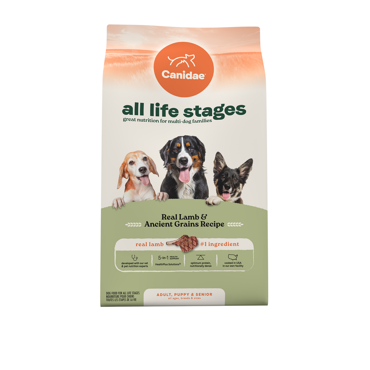 Canidae -  All Life Stages Lamb & Rice Dry Dog Food