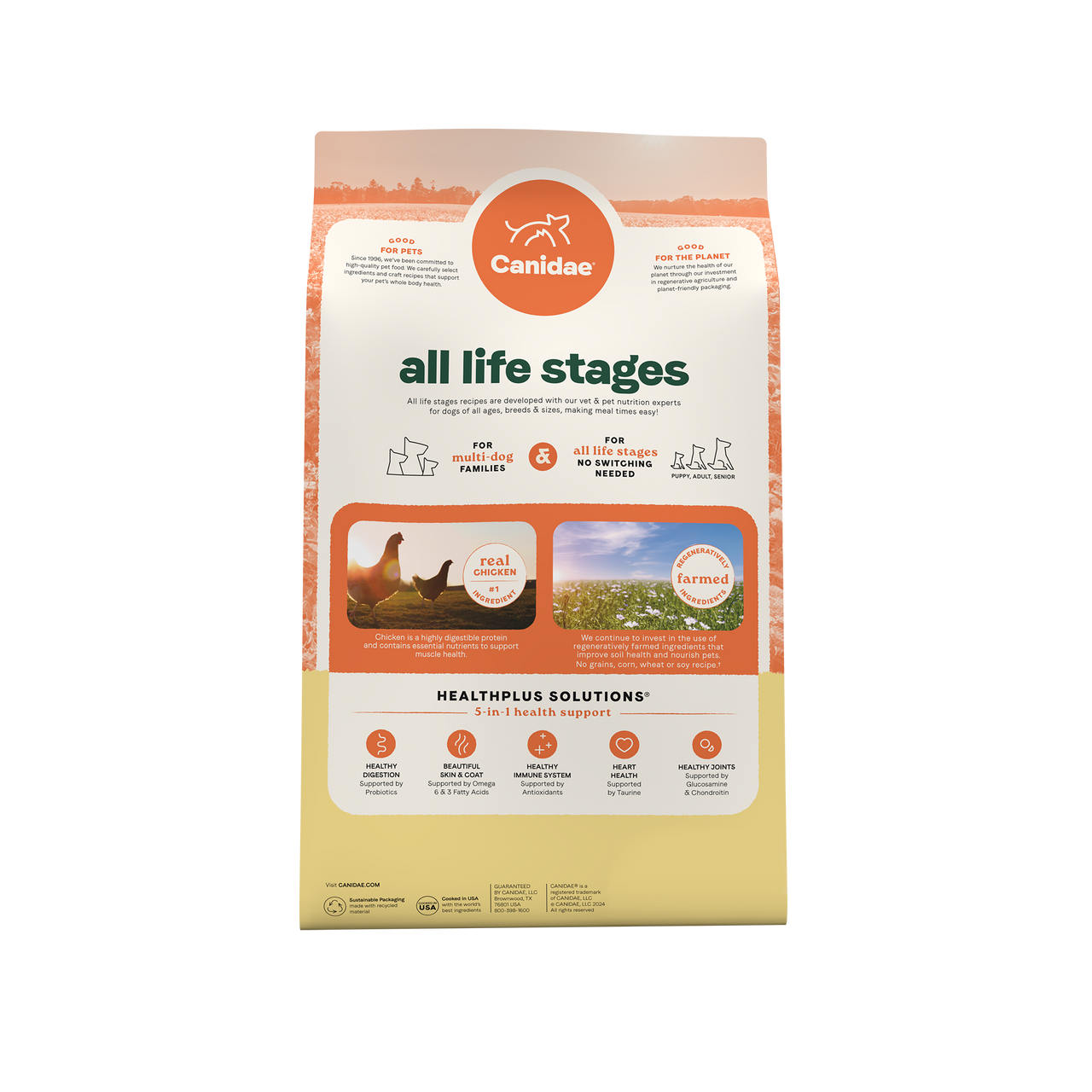 Canidae -  All Life Stages Chicken & Potato Dry Dog Food