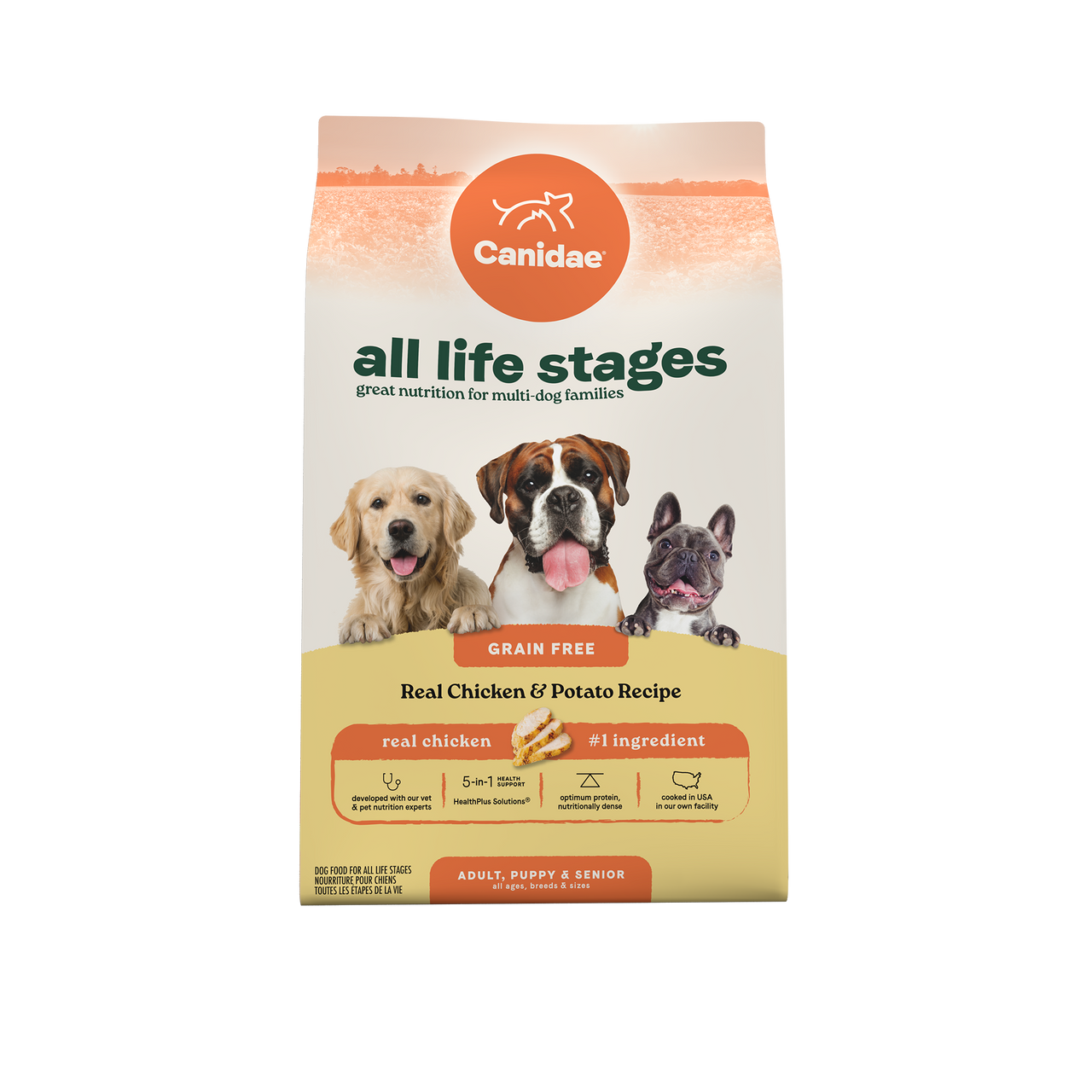 Canidae -  All Life Stages Chicken & Potato Dry Dog Food