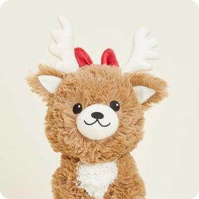 Warmies Reindeer Red Bow