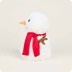 Warmies Snowman Red Scarf