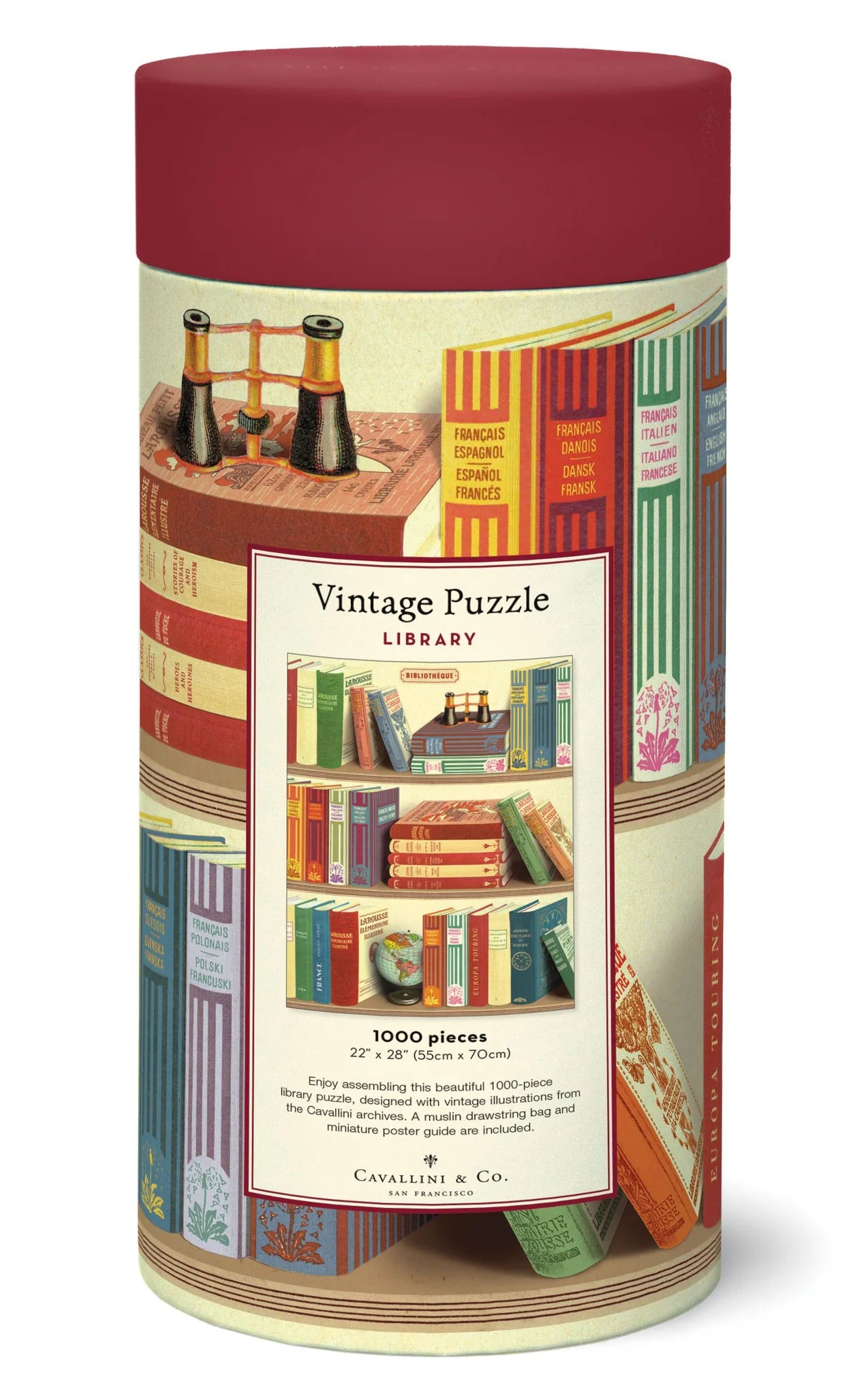 Cavallini & Co. - Puzzle Library Books