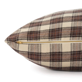 Dog Bed Chestnut Plaid Flannel