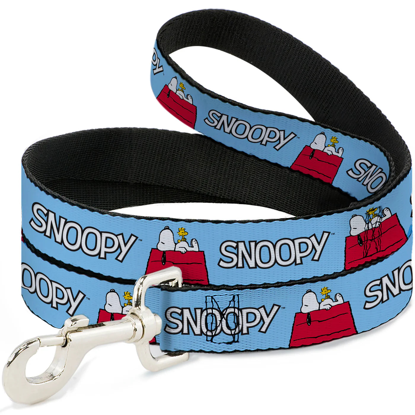 Buckle Down - Dog Leash, Peanuts Snoopy and Woodstock