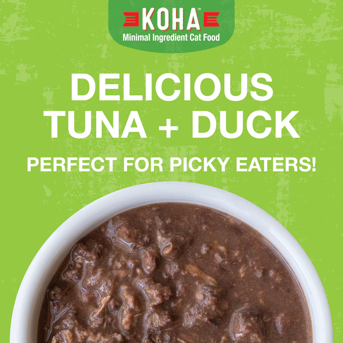 KOHA - Poké Bowl Tuna & Duck Entrée in Gravy for Cats