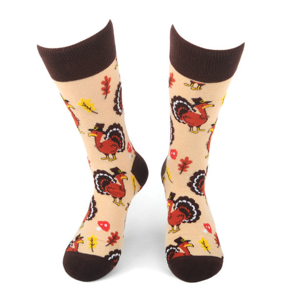 Selini New York - Men's Thanksgiving Turkey Socks