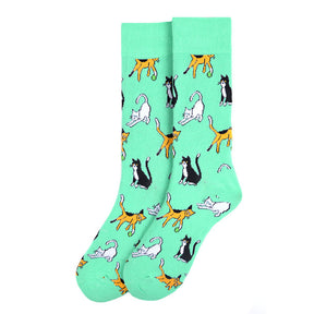 Selini New York - Socks Men's Playful Cats