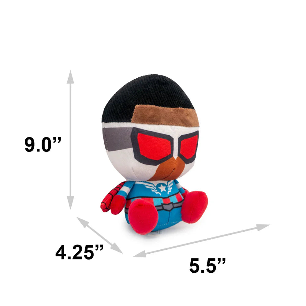 Buckle Down - Dog Toy Avengers Kawaii Falcon Sitting Pose