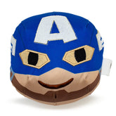 Buckle Down - Dog Toy Ballistic Squeaker Captain Americas Smiling Face