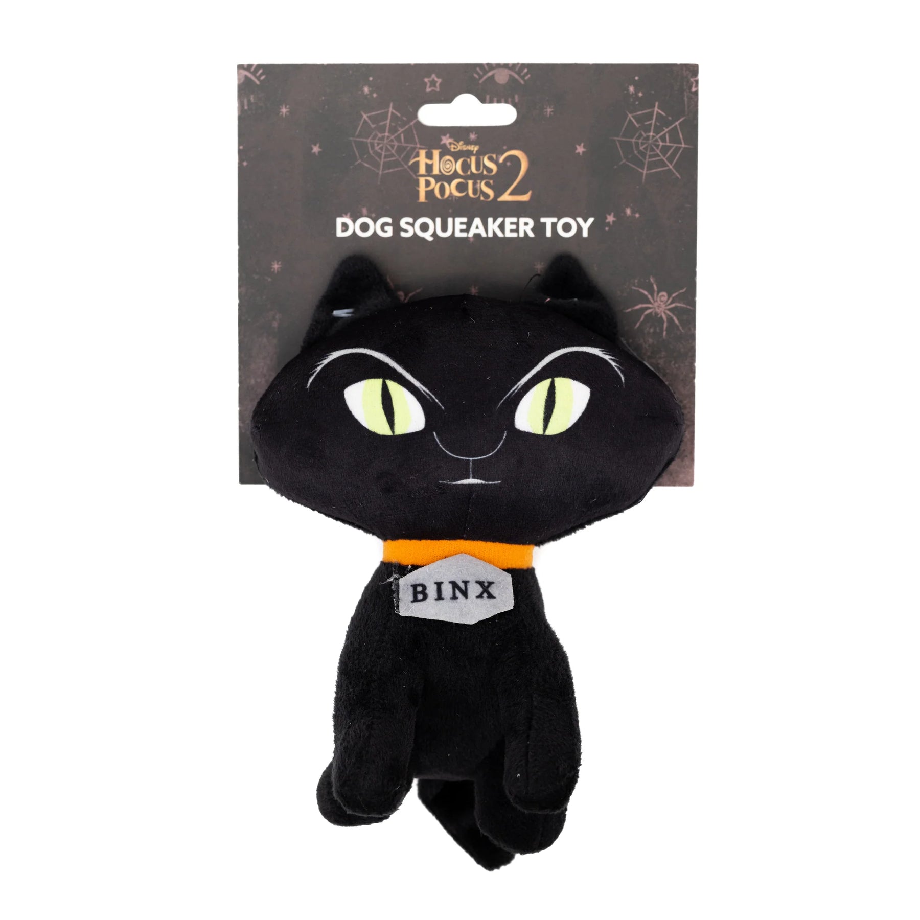 Buckle down - Dog Toy Squeaker Plush Hocus Pocus Binx Cat