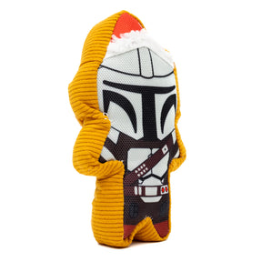 Buckle Down - Dog Toy Squeaker Plush Wars Holiday Mandalorian Santa