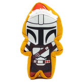 Buckle Down - Dog Toy Squeaker Plush Wars Holiday Mandalorian Santa