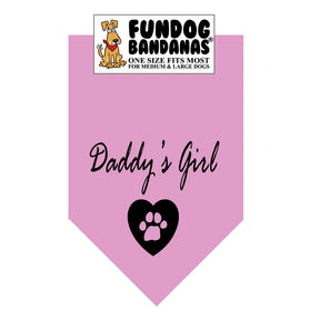 Dog Bandana Daddy's Girl