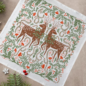 Gingiber Tea Towel Deer