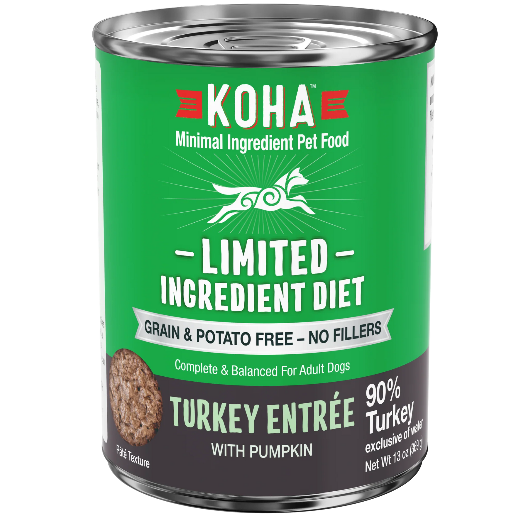 KOHA, Limited Ingredient Diet -  Turkey Entree for Dogs