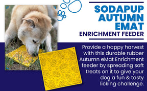 Enrichment Lick eMat - Autumn Design