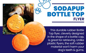 Sp Bottle Top Flyer Dog Toy