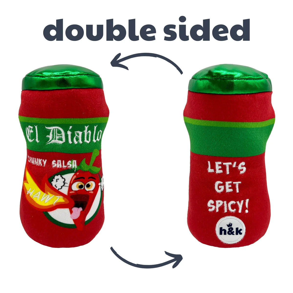 Huxley & Kent - El Diablo Spicy Salsa (Double Sided) for Dogs