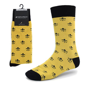 Selini New York - Socks Men's Fleur-de-lis