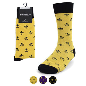 Selini New York - Socks Men's Fleur-de-lis