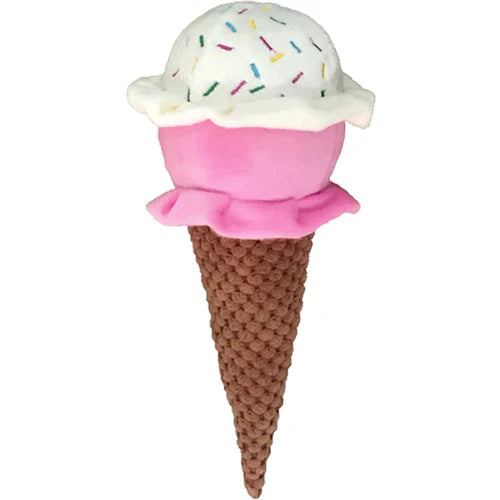 Ice Cream Cone Dog Toy