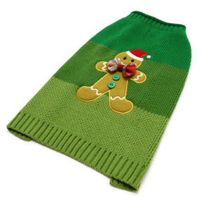 Dogo Pet - Sweater Gingerbread Man