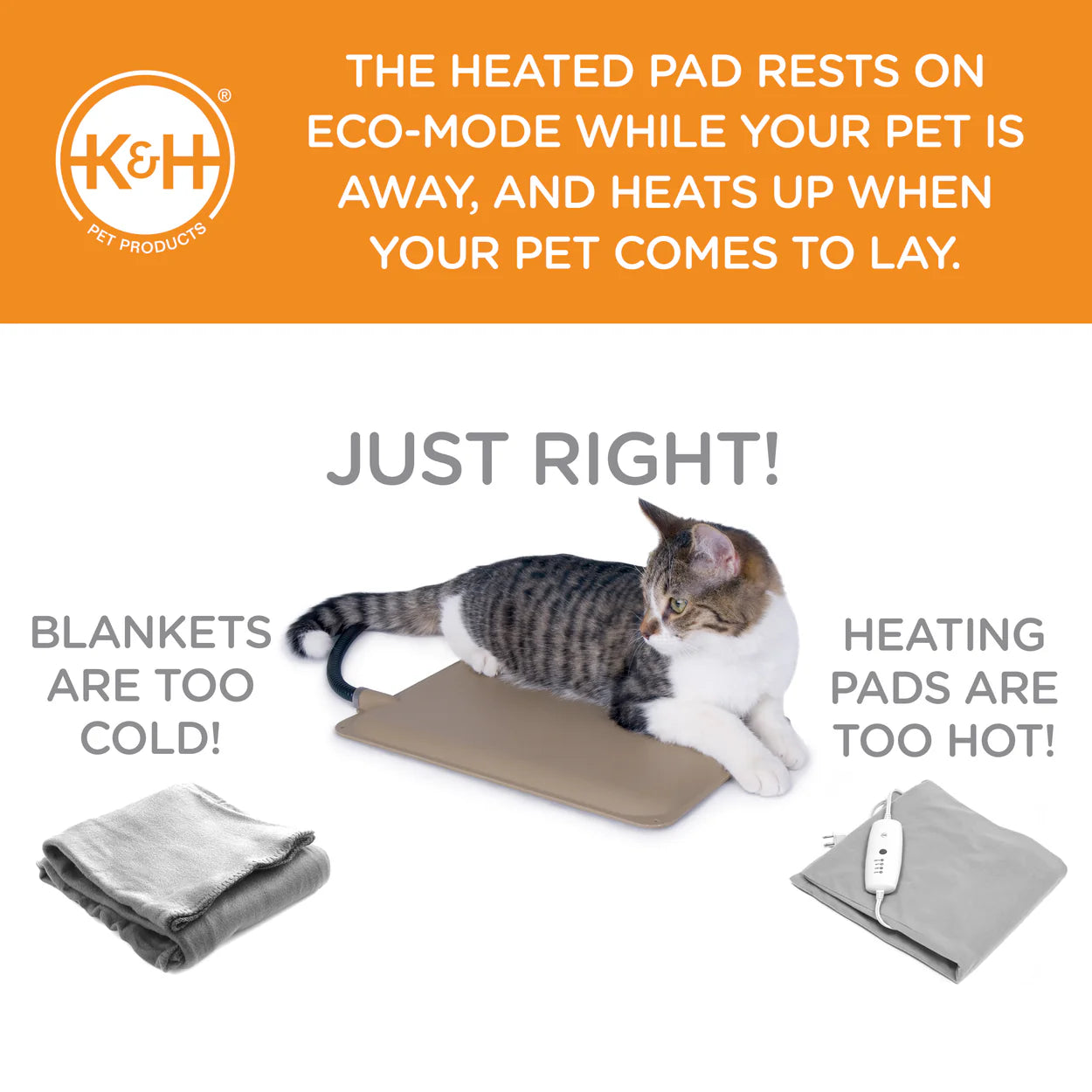 K&H Extreme Weather Heated Kitty Pad