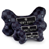 Haute Diggity Dog - Black Checker Chewy Vuiton Bone