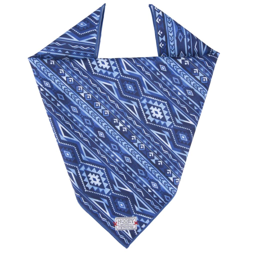 Hooey Pet Bandana Mercantile Ombre AztecTie On