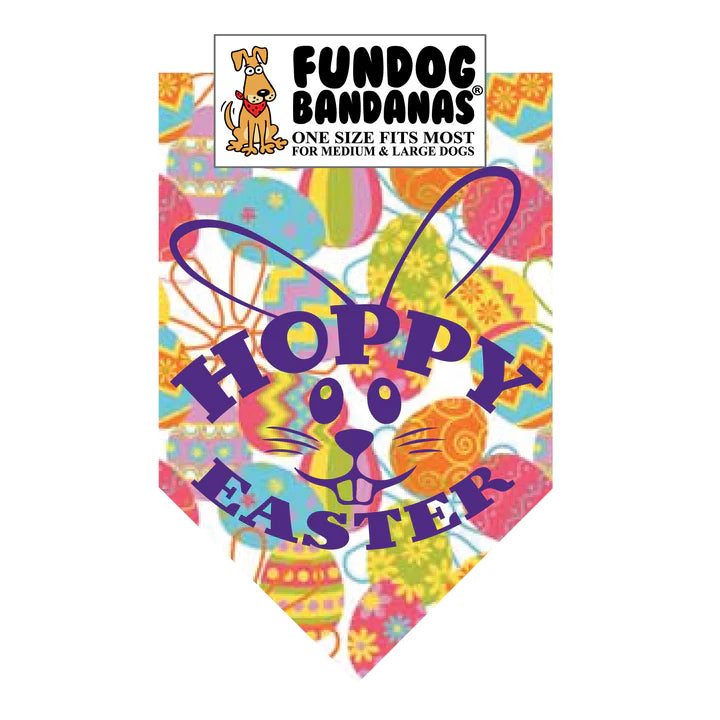Dog Bandana Hoppy Easter