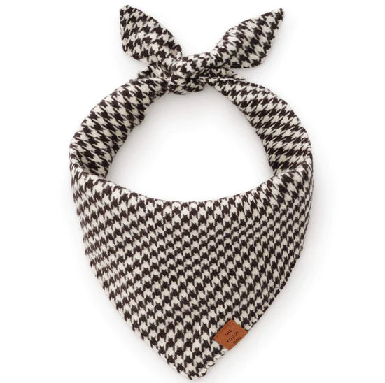 Bandana Dog Houndstooth Flannel Fall