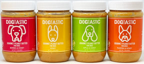 Dogtastic Gourmet Peanut Butter, Pumpkin, Honey for Dogs