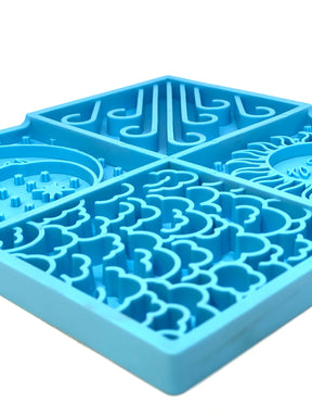 Enrichment Dog Tray Lick Mat - Sky Design