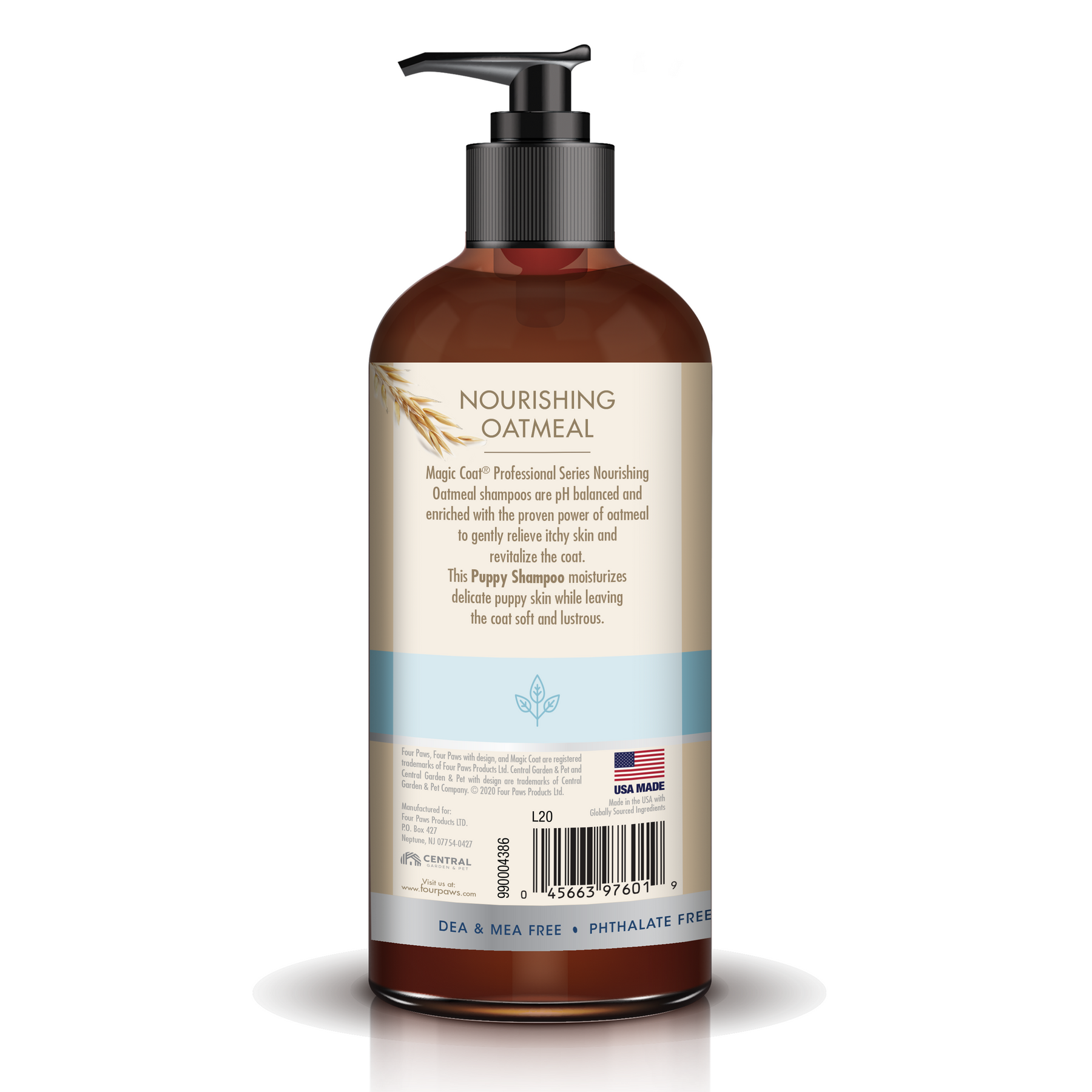 Professional Series Nourishing Oatmeal Puppy Shampoo 16 oz.