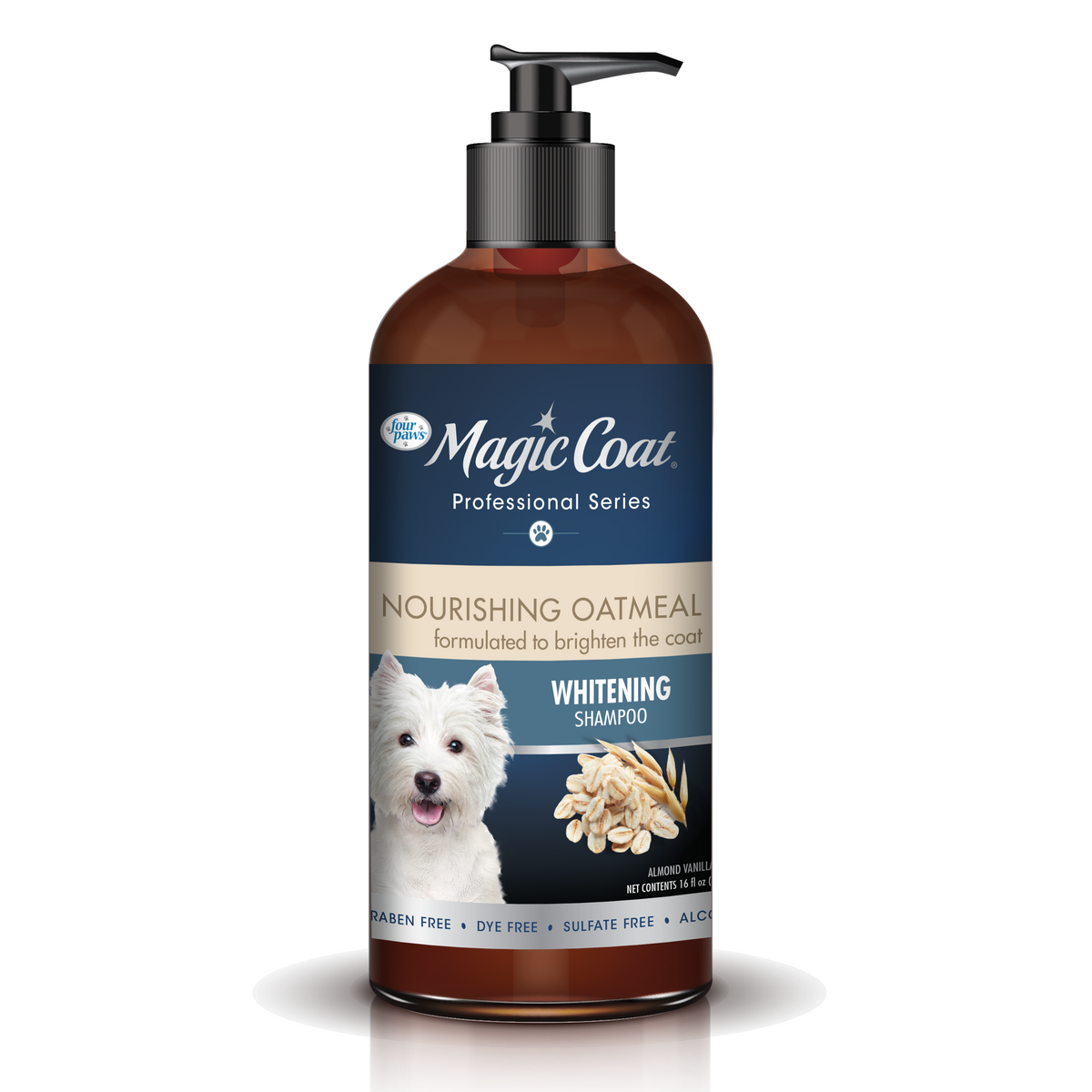 Professional Series Nourishing Oatmeal - Dog Whitening Shampoo 16 oz.