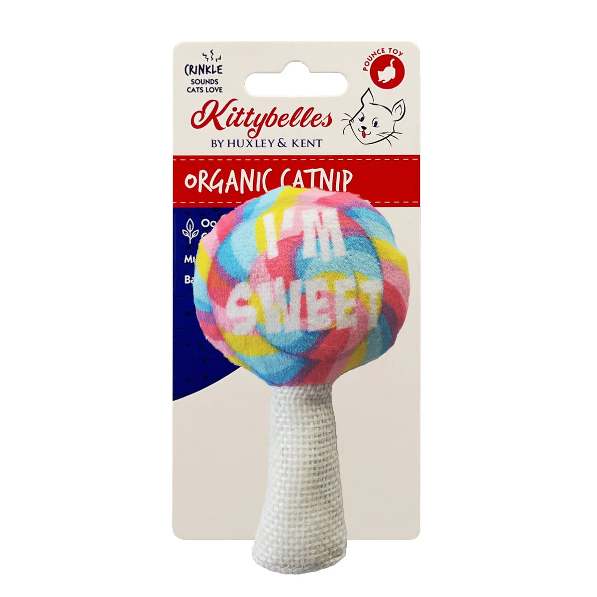 Huxley & Kent - Cat Toy I'm Sweet Lollipop