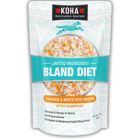 KOHA Bland Diet Chicken & Rice Pouches Wet Dog Food